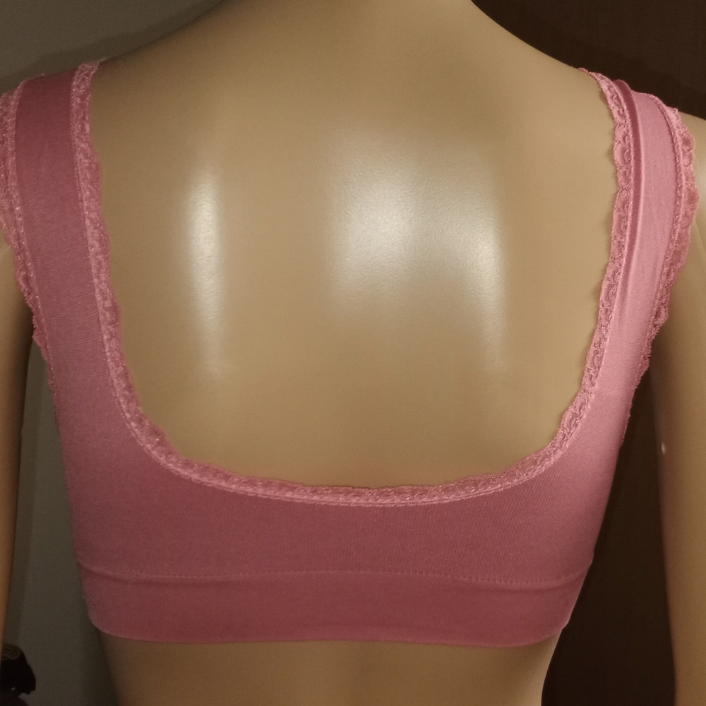 Pink Wrap Bra - Picture 2 of 5